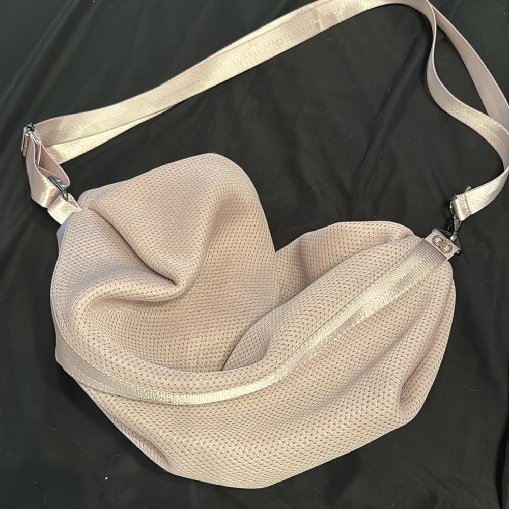 Calia Textured Mesh Back Pack Adjustable Strap Lilac